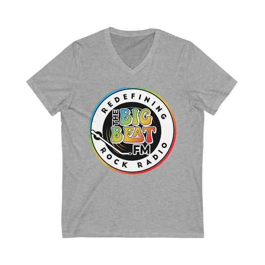 TheBigBeat.FM V-Neck Short Sleeve Tee