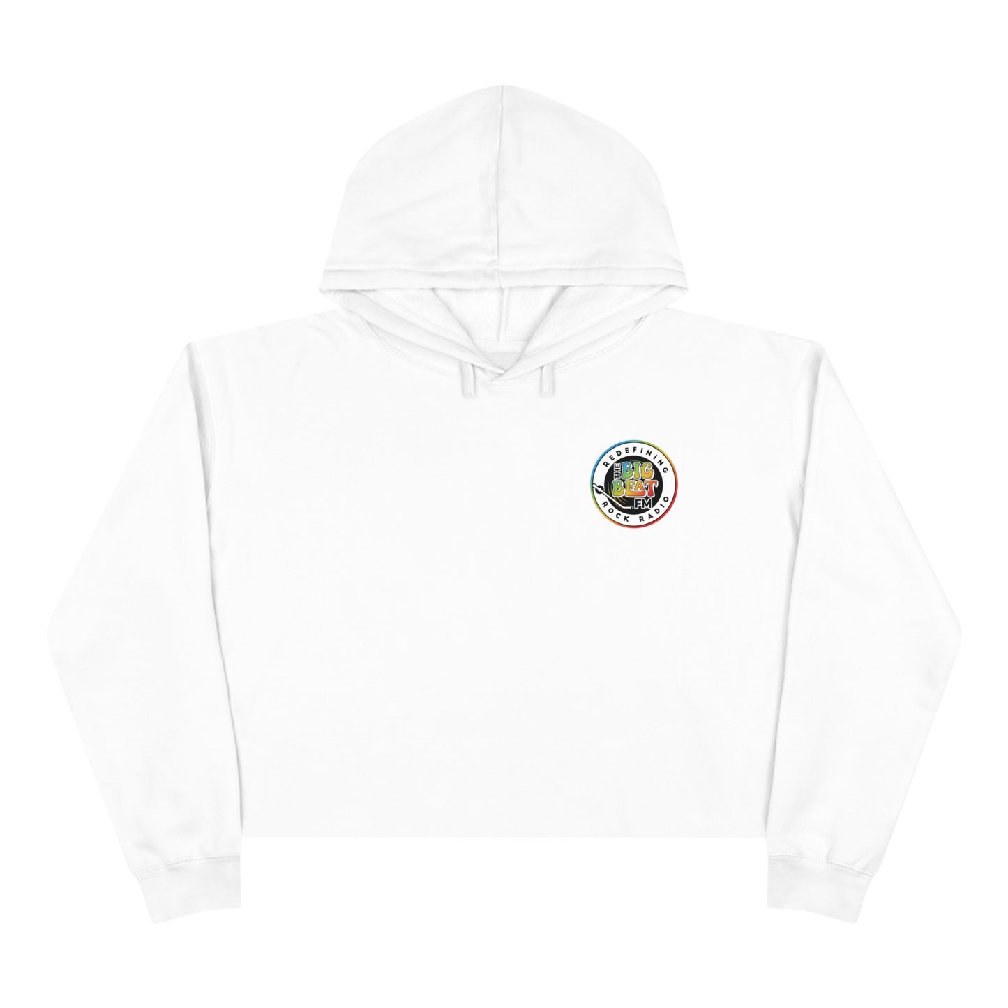 TheBigBeat.FM Crop Hoodie