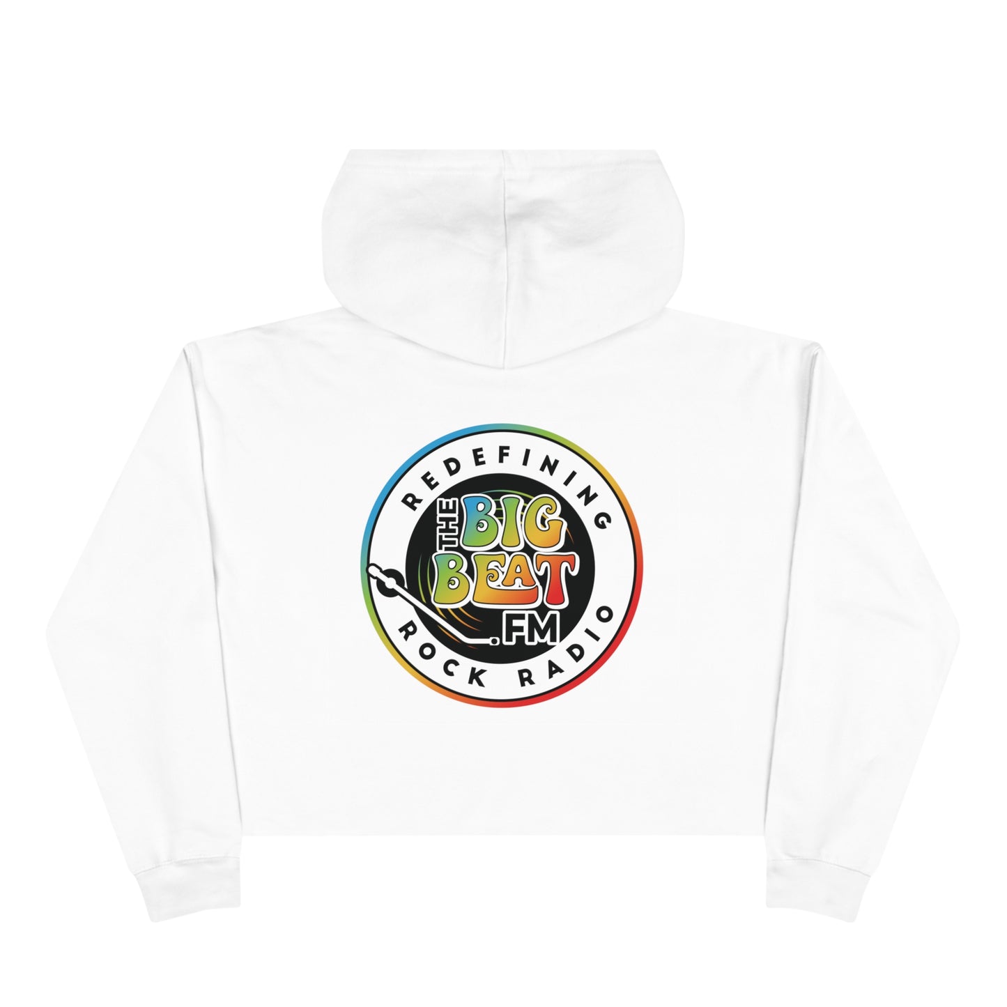 TheBigBeat.FM Crop Hoodie